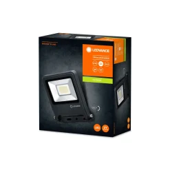 Ledvance LED Strålkastare Endura Svart 20w 1700lm 100D - 840 Kallvit | IP65 - Symmetrisk