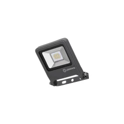 Ledvance LED Strålkastare Endura Svart 10W 800lm 100D - 840 Kallvit | IP65 - Symmetrisk