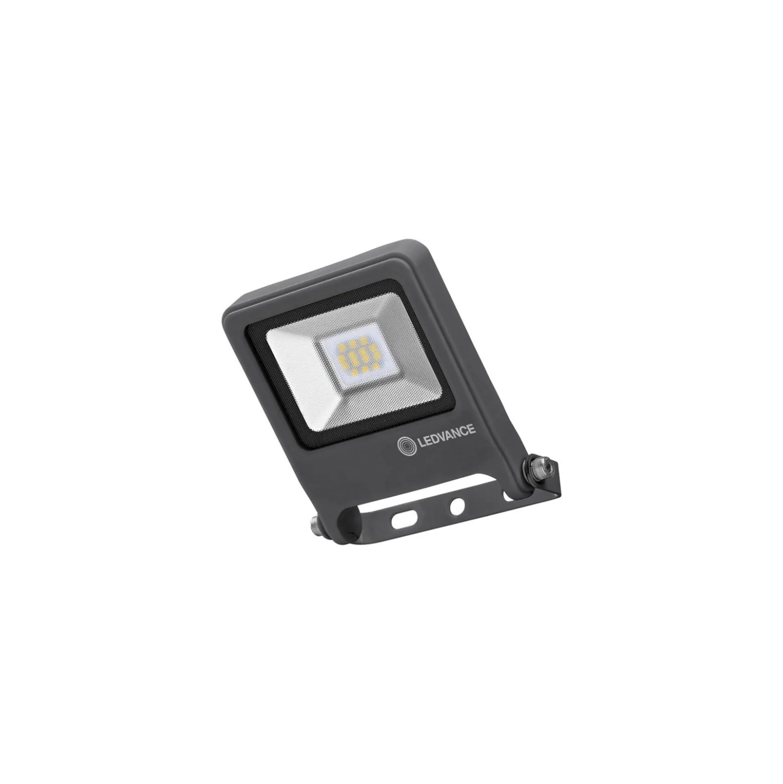 Ledvance LED Strålkastare Endura Svart 10W 800lm 100D - 840 Kallvit | IP65 - Symmetrisk