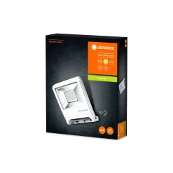 Ledvance LED Strålkastare Endura Vit 50W 4500lm 100D - 830 Varm Vit | IP65 - Symmetrisk