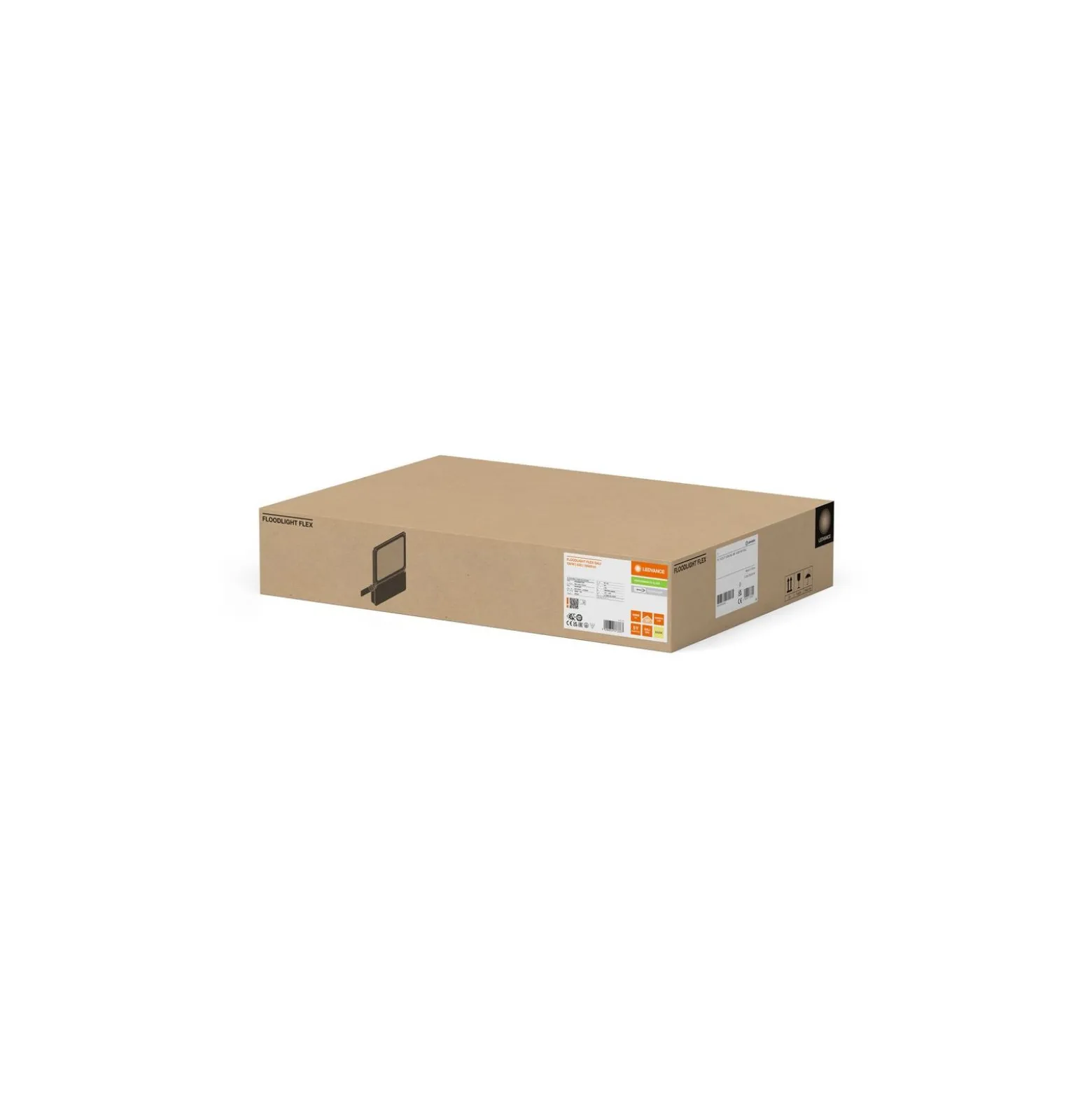 Ledvance LED Strålkastare Flex Vit 130W 19900lm 30D - 830 Varm Vit | IP66 - Dali Dimbar - Symmetrisk