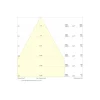 Ledvance LED Strålkastare Flex Vit 250W 37500lm 60D - 830 Varm Vit | IP66 - Symmetrisk