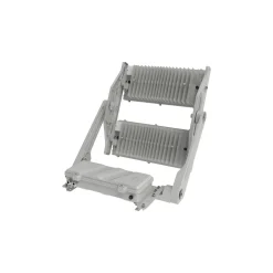 Ledvance LED Strålkastare Max Radial 45 Aluminium Grå 900W 185000lm 45D - 740 Kallvit | IP66 - Symmetrisk