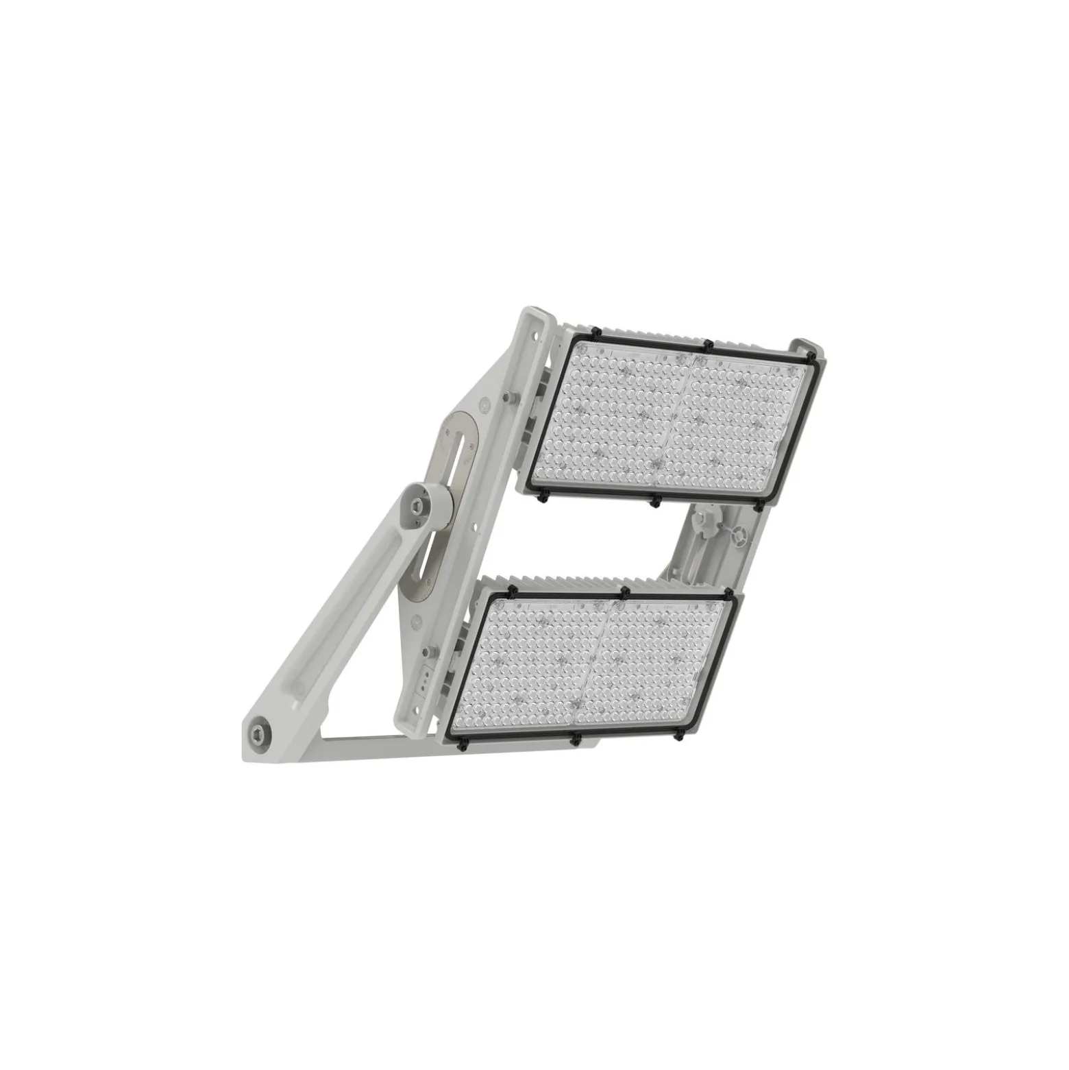 Ledvance LED Strålkastare Max Radial 10 Aluminium Grå 900W 186800lm 10D - 740 Kallvit | IP66 - Symmetrisk
