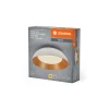 Ledvance LED Taklampa Orbis Alva Vit och Trä 36W 1600lm - 830 Varm Vit | Touchdimmerbar