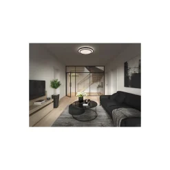 Ledvance LED Taklampa Orbis Berlin Svart 36W 2400lm - 830 Varm Vit