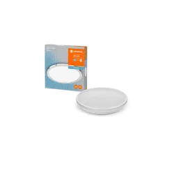 Ledvance LED Taklampa Vägglampa Badrumsbelysning Krom 18W 1250lm - 830-840 CCT | IP44