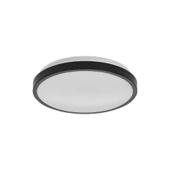 Ledvance LED Taklampa Vägglampa Badrumsbelysning Svart 18W 1150lm - 830-840 CCT | IP44