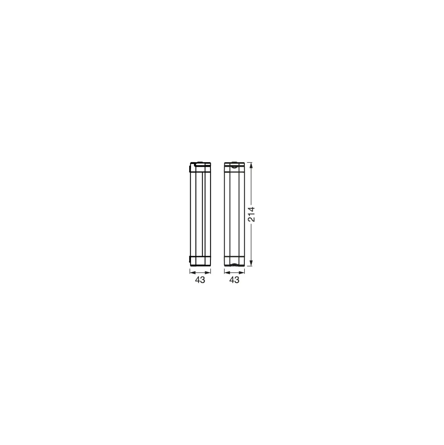 Ledvance LED Task Ljus Vit 6W 400lm - 865 | IP54 - 40cm