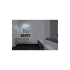 Ledvance LED Vägglampa Badrumsbelysning Orbis Mirror Svart 10W 950lm - 830-840 CCT | IP44 - Touchdimmerbar