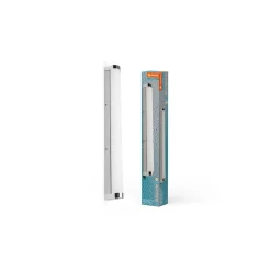 Ledvance LED Vägglampa Badrumsbelysning Orbis Rör Frost Krom 12W 1200lm - 830-840 CCT | IP44 - Touchdimmerbar