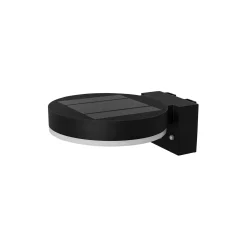 Ledvance LED Vägglampa Endura Stil Circle Svart 6W 400lm - 830 Varm Vit | Solar - Rörelse- och ljussensor
