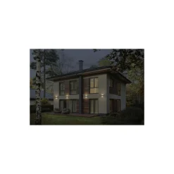 Ledvance LED Vägglampa Utomhus Endura Stil Grå 12W 700lm - 830 Varm Vit | IP65
