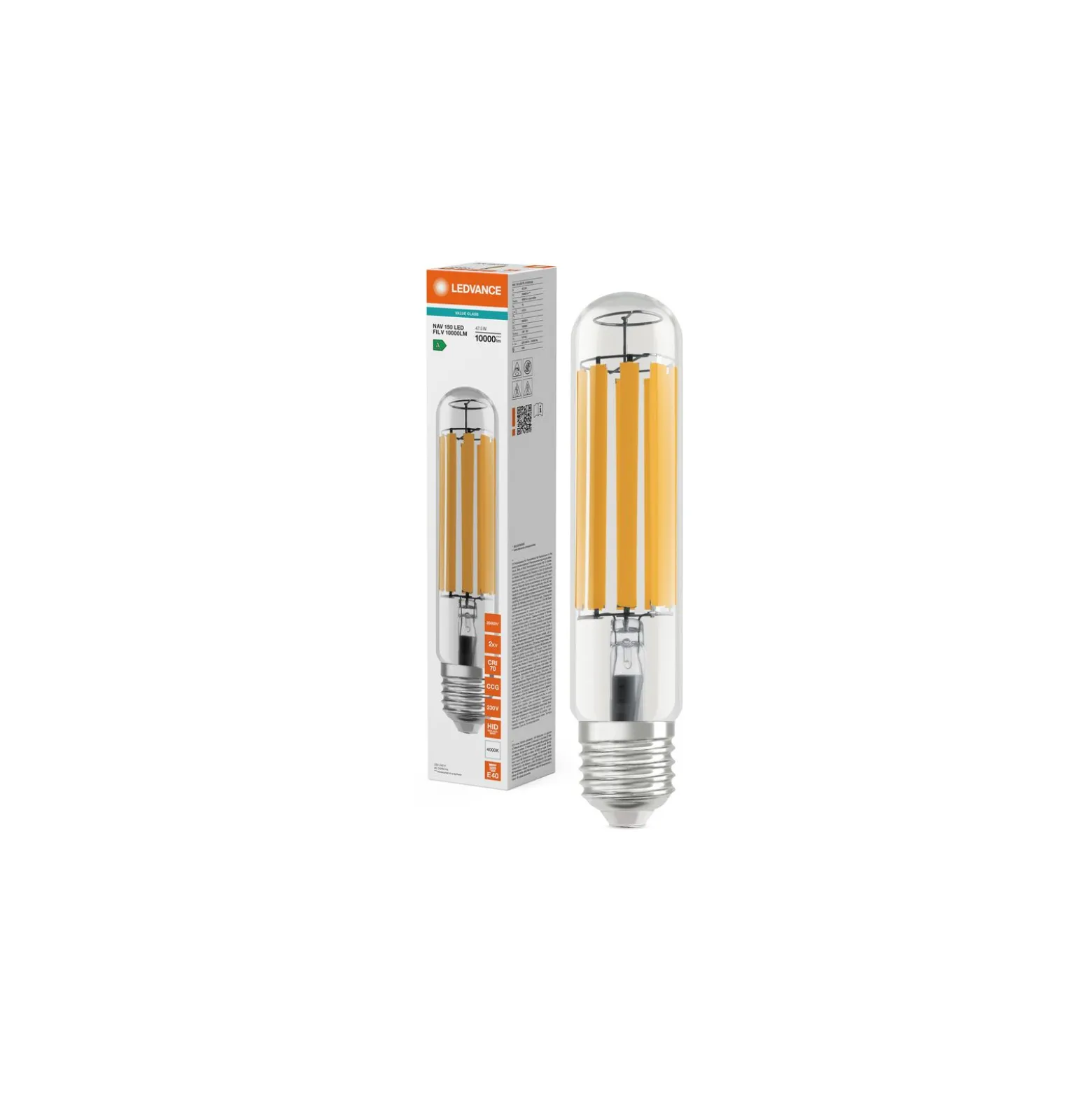 Ledvance NAV LED E40 Klar 47.5W 10000lm – 740 Kallvit | Ersättare 150W