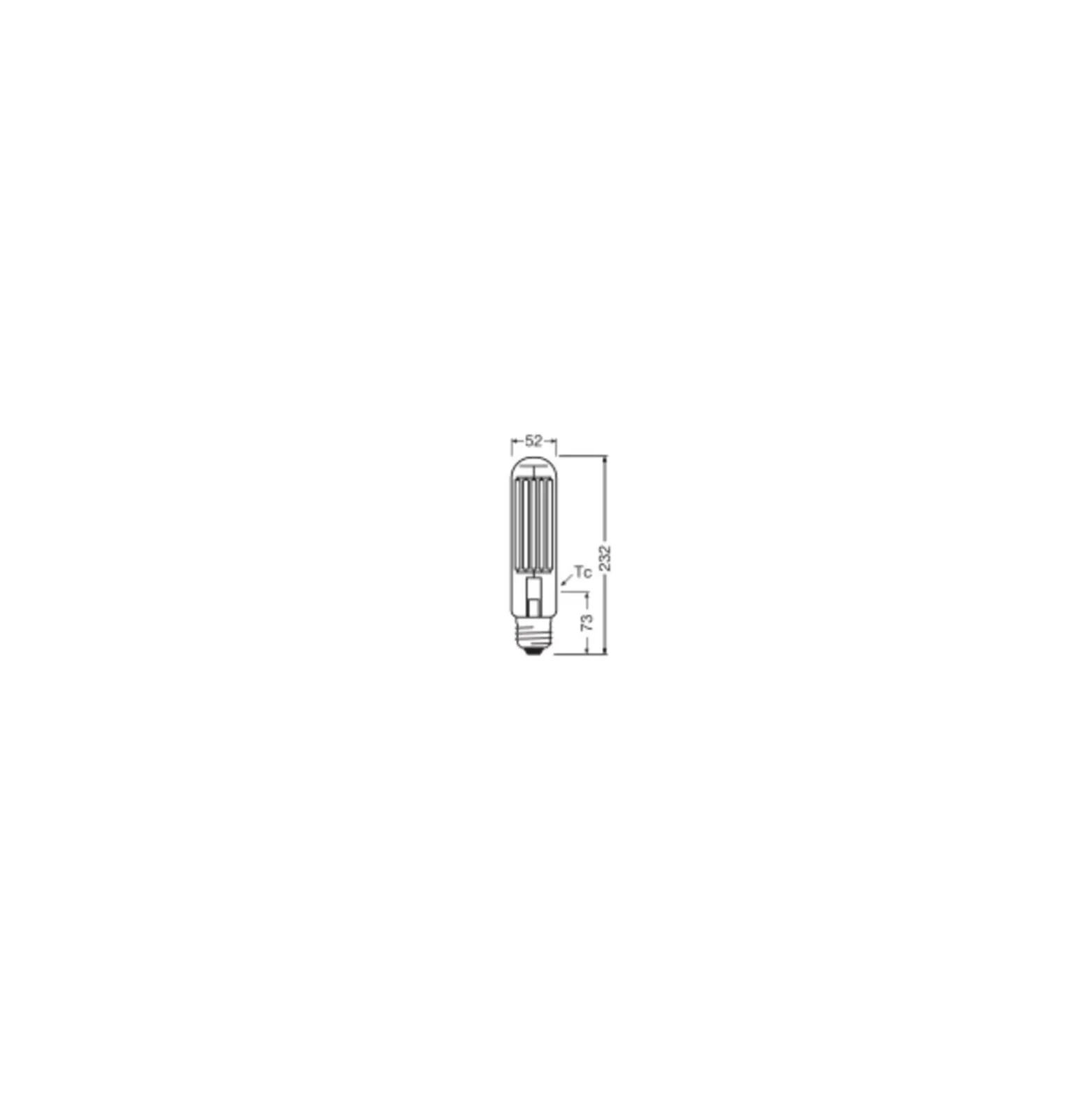 Ledvance NAV LED E40 Klar 47.5W 10000lm – 740 Kallvit | Ersättare 150W