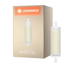 Ledvance Parathom Line LED R7s 118mm Klar 20W 3000lm - 830 Varm Vit | Ersättare 177W