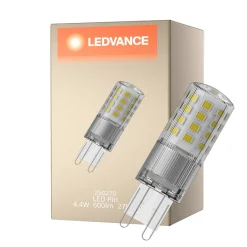 Ledvance Performance LED Capsule Klar G9 4.4W 600lm - 827 Extra Varm Vit | Dimbar - Ersättare 48W