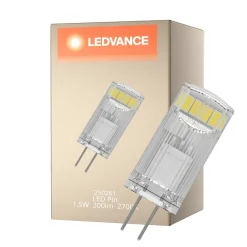 Ledvance Performance LED Capsule Klar G4 1.5W 200lm - 827 Extra Varm Vit | Ersättare 20W