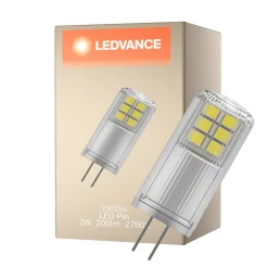 Ledvance Performance LED Capsule Klar G4 2W 200lm - 827 Extra Varm Vit | Dimbar - Ersättare 20W