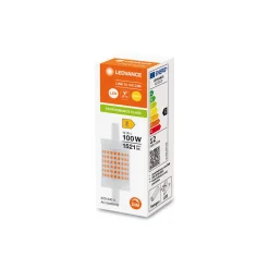 Ledvance Performance LED R7s Dubbel Ended 78mm Klar 12W 1521lm - 827 Extra Varm Vit | Dimbar - Ersättare 100W