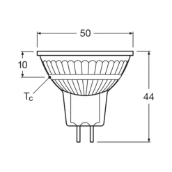 Ledvance Performance LED Spot Reflektor GU5.3 MR16 6.8W 621lm 36D - 940 Kallvit | Bästa Färgåtergivning - Dimbar - Ersättare 50W