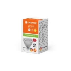 Ledvance Performance LED Spot Reflektor GU4 MR11 4.5W 345lm 36D - 927 Extra Varm Vit | Bästa färgåtergivning - Dimbar - Ersättare 35W