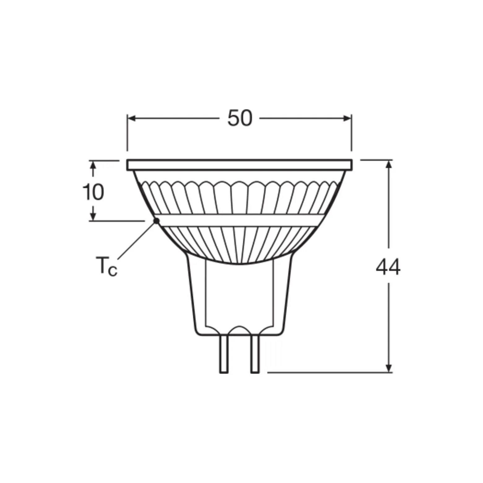 Ledvance Performance LED Spot Reflektor GU5.3 MR16 5W 345lm 36D - 927 Extra Varm Vit | Bästa färgåtergivning - Dimbar - Ersättare 35W