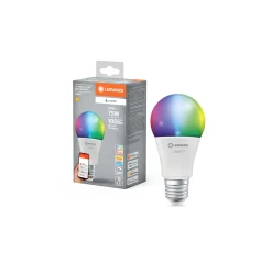 Ledvance Smart+ Matter E27 A60 9.5W 1055lm - 827-865 Justerbar Vit | RGBW - Dimbar - Ersättare 75W