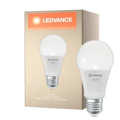 Ledvance Smart+ Matter E27 A60 9.5W 1055lm - 827-865 Justerbar Vit | RGBW - Dimbar - Ersättare 75W