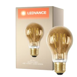 Ledvance Smart+ Wifi E27 A60 6W 470lm - 822-850 Justerbar Vit | Dimbar - Ersättare 40W