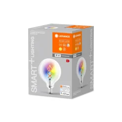 Ledvance Smart+ Wifi E27 Globe Classic Filament 4.5W 300lm - 827 Extra Varm Vit | RGBW - Ersättare 30W