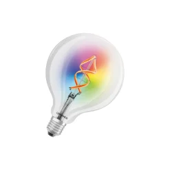 Ledvance Smart+ Wifi E27 Globe Classic Filament 4.5W 300lm - 827 Extra Varm Vit | RGBW - Ersättare 30W