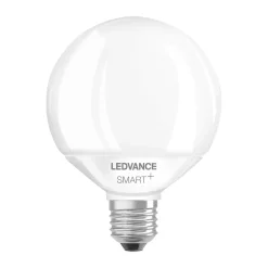 Ledvance Smart+ Wifi E27 Globe 16W 1521lm - 827-865 Justerbar Vit | Dimbar - Ersättare 100W