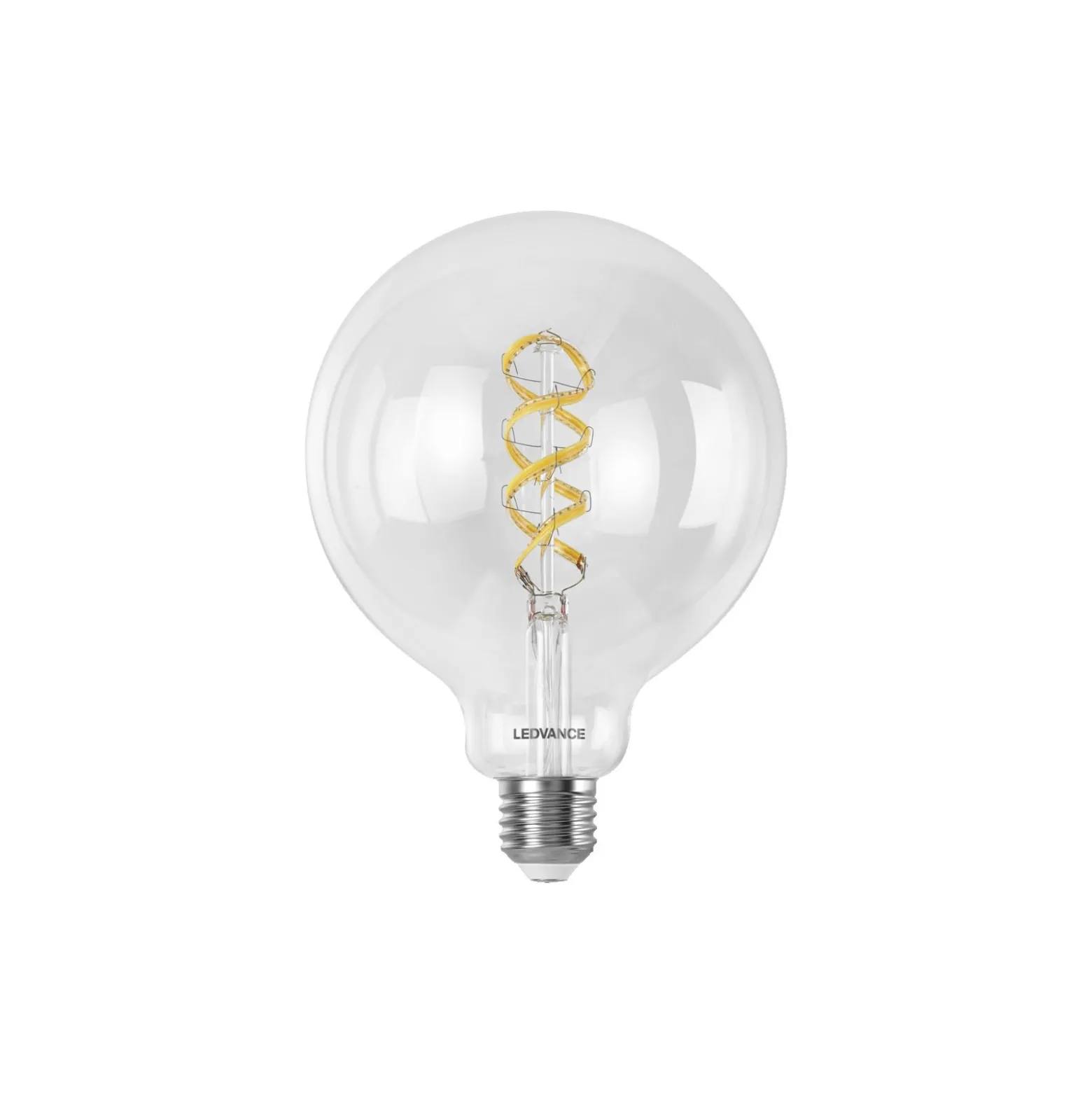 Ledvance Smart+ Wifi E27 G125 4.8W 470lm - 827-865 Justerbar Vit | RGBW - Dimbar - Ersättare 40W