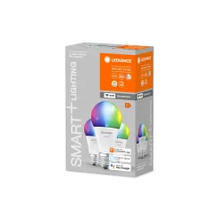 Ledvance Smart+ Wifi E27 Päron Classic 9W 806lm - 827-865 Justerbar Vit | RGBW - Dimbar - Ersättare 60W
