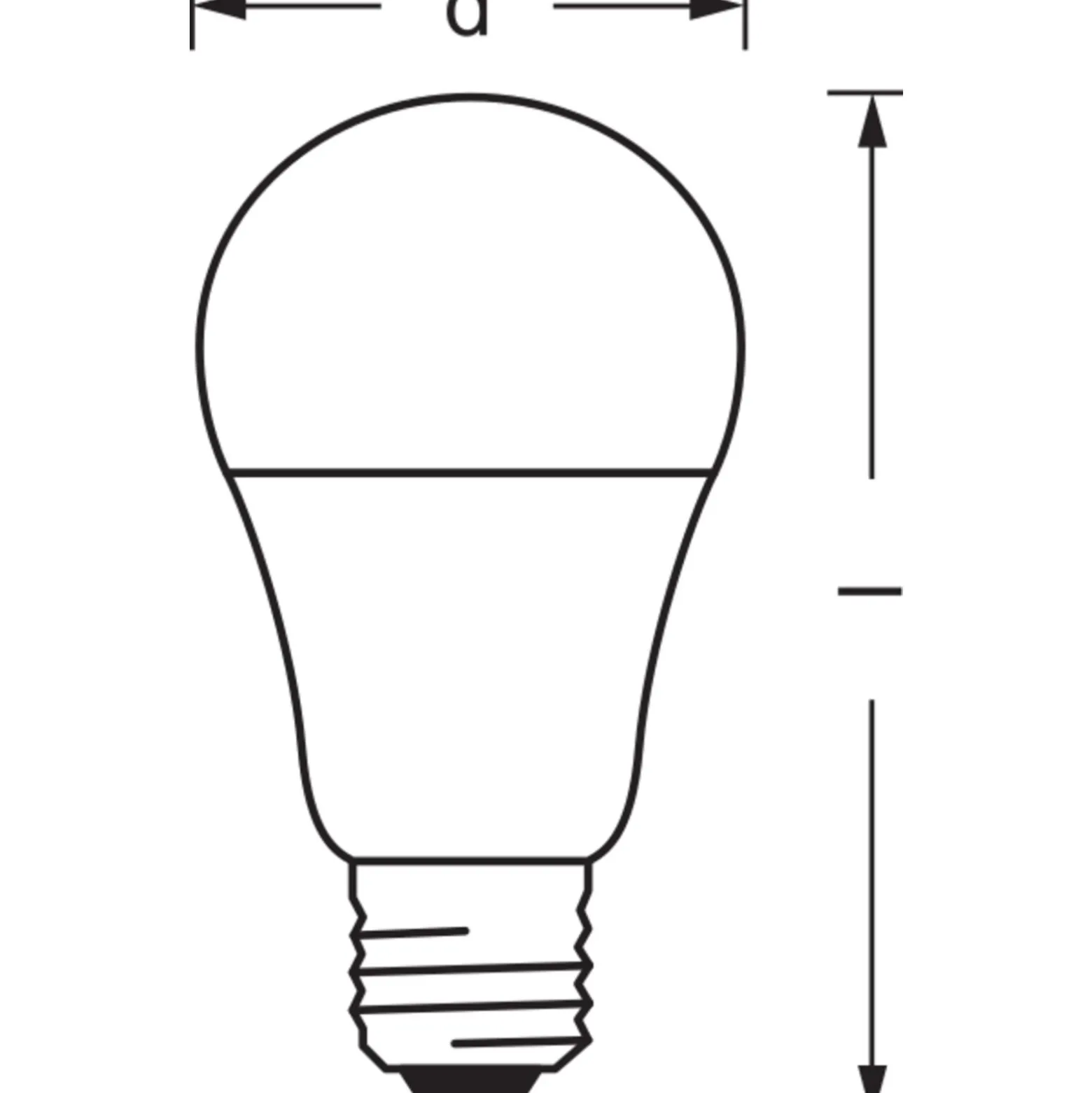 Ledvance Smart+ Wifi E27 Päron Classic 9W 806lm - 827-865 Justerbar Vit | RGBW - Dimbar - Ersättare 60W
