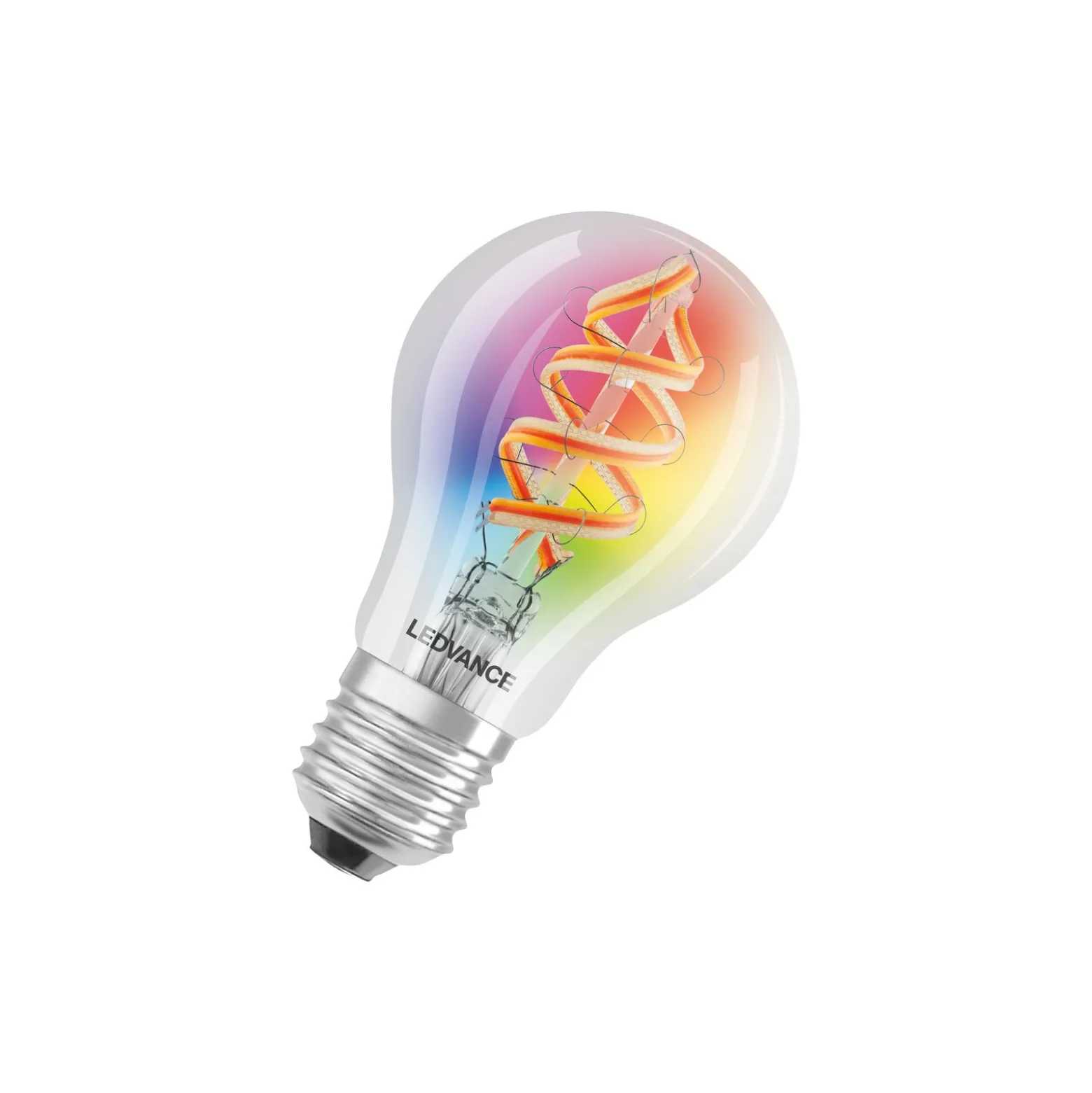 Ledvance Smart+ Wifi E27 Päron Classic Filament 4.5W 300lm - 827 Extra Varm Vit | RGBW - Ersättare 30W