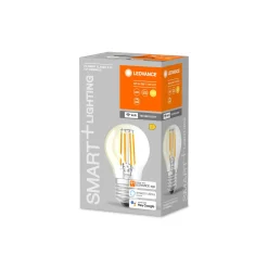Ledvance Smart+ Wifi E27 Päron Classic Filament 4W 470lm - 827 Extra Varm Vit | Dimbar - Ersättare 40W
