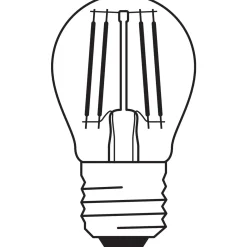 Ledvance Smart+ Wifi E27 Päron Classic Filament 4W 470lm - 827 Extra Varm Vit | Dimbar - Ersättare 40W