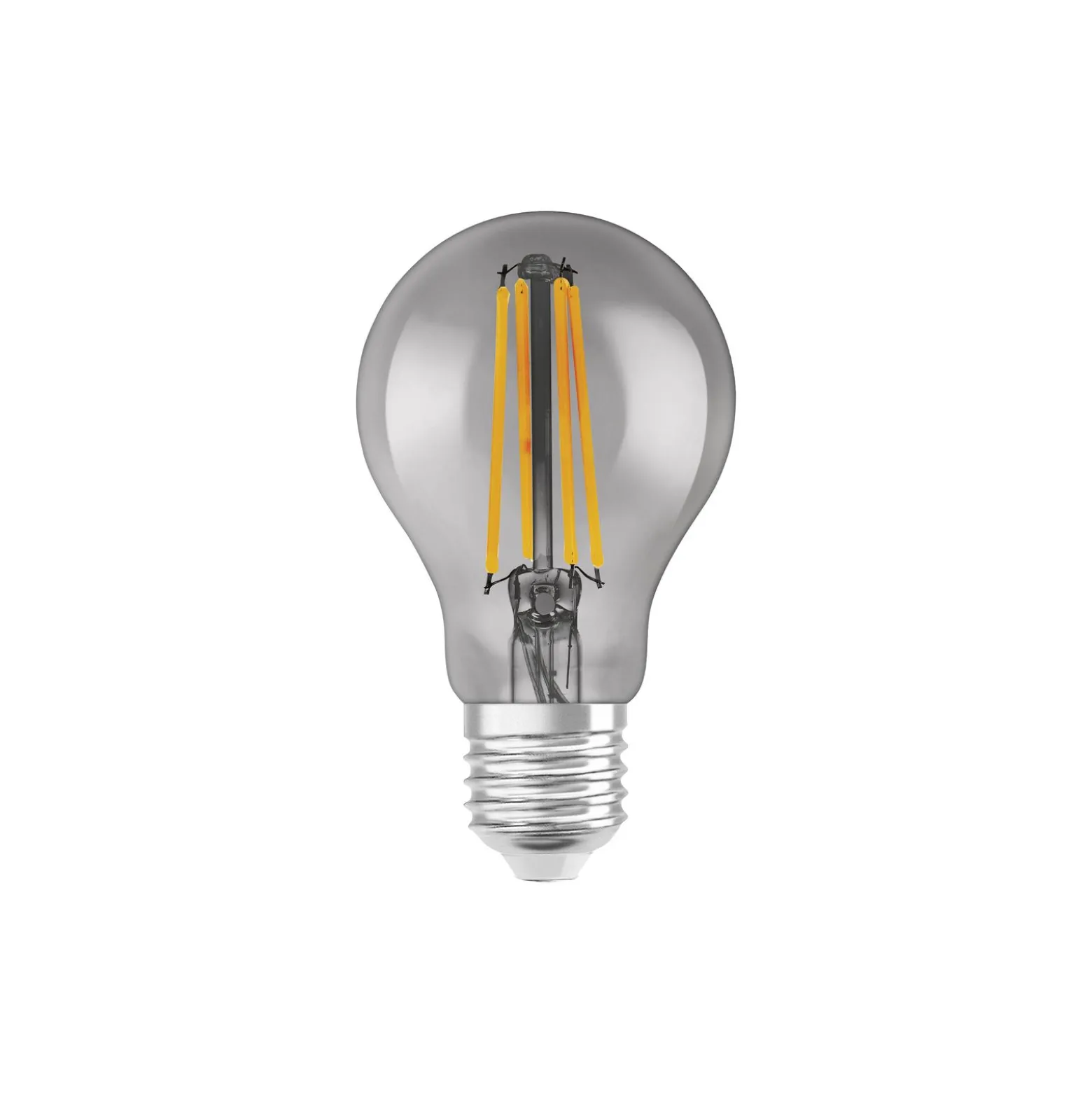 Ledvance Smart+ Wifi E27 Päron Classic Filament Rökig 6W 540lm - 825 Extra Varm Vit | Dimbar - Ersättare 50W