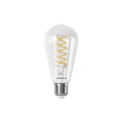 Ledvance Smart+ Wifi E27 ST64 8W 806lm - 827-865 Justerbar Vit | Dimbar - Ersättare 60W