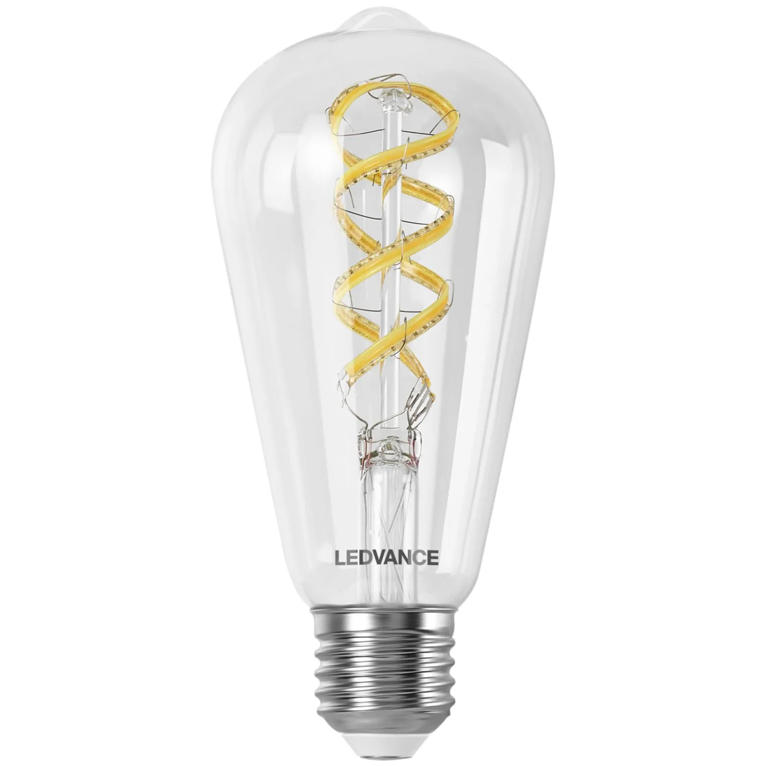Ledvance Smart+ Wifi E27 ST64 4.8W 470lm - 827-865 Justerbar Vit | RGBW - Dimbar - Ersättare 40W
