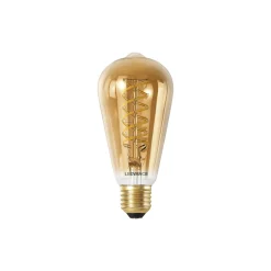 Ledvance Smart+ Wifi E27 ST64 8W 600lm - 822-850 Justerbar Vit | Dimbar - Ersättare 60W
