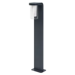 Ledvance Smart+ Wi-Fi LED Piedestallampa Cascade Mörk Grå Utomhus 10W 420lm - 830 Varm Vit | 80cm - RGBW - Dimbar