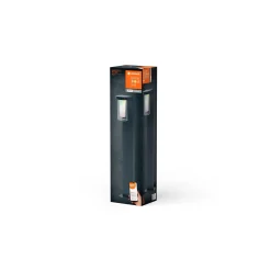 Ledvance Smart+ Wi-Fi LED Piedestallampa Cascade Mörk Grå Utomhus 10W 420lm - 830 Varm Vit | 80cm - RGBW - Dimbar