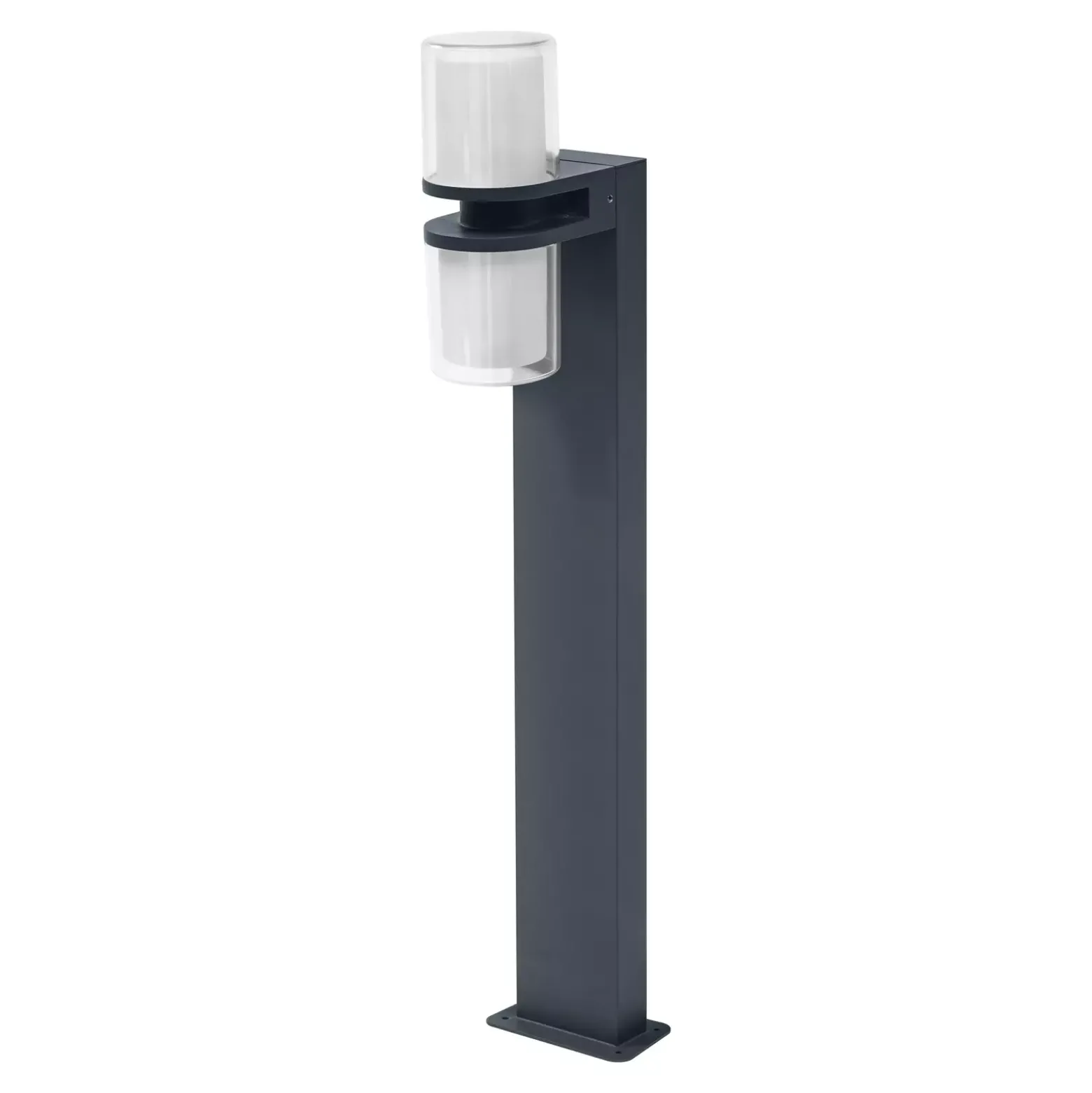 Ledvance Smart+ Wi-Fi LED Piedestallampa Flamma Mörk Grå Utomhus 14W 1000lm - 830 Varm Vit | 80cm - RGBW - Dimbar