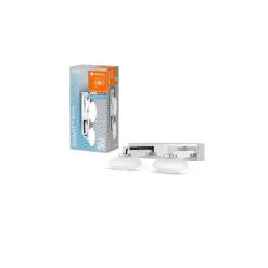 Ledvance Smart+ Wifi LED Vägglampa Badrumsbelysning Silver 12W 800lm - 830-865 Justerbar Vit | IP44