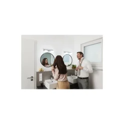 Ledvance Smart+ Wifi LED Vägglampa Badrumsbelysning Silver 12W 800lm - 830-865 Justerbar Vit | IP44