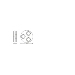 Ledvance Smart+ Wifi LED Vägglampa Badrumsbelysning Runda Silver 18W 1100lm - 830-865 Justerbar Vit | IP44