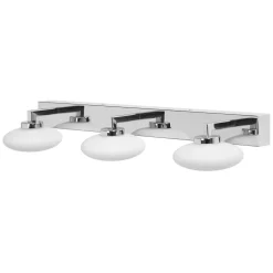 Ledvance Smart+ Wifi LED Vägglampa Badrumsbelysning Silver 18W 1200lm - 830-865 Justerbar Vit | IP44